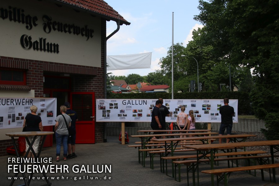 Feuerwehrfest zu unserem Jubiläum